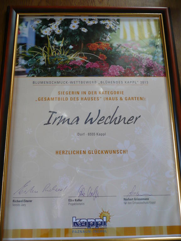 Haus Wechner Hotel Kappl Kültér fotó